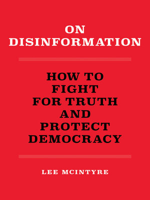 cover image of On Disinformation